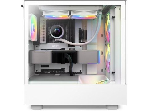 Chłodzenie wodne Kraken 240 RGB LCD Białe