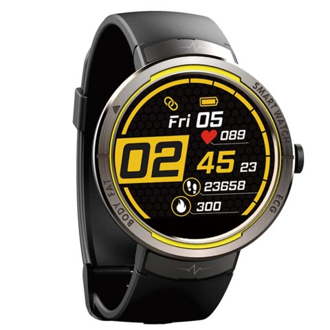 Smartwatch KU5 1.22 cala 180 mAh czarny