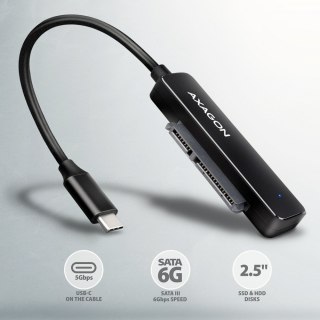 ADSA-FP2C Adapter USB-C 5Gbps SATA 6G 2.5" HDD/SSD FASTPort2