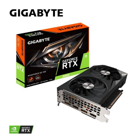 Karta graficzna GeForce RTX 3060 Windforce OC 2.0 12GB GDDR6 192bit