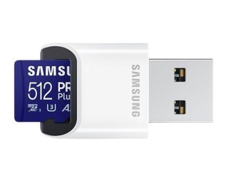 Karta pamięci microSD PRO Plus MB-MD512SB/WW 512GB + czytnik