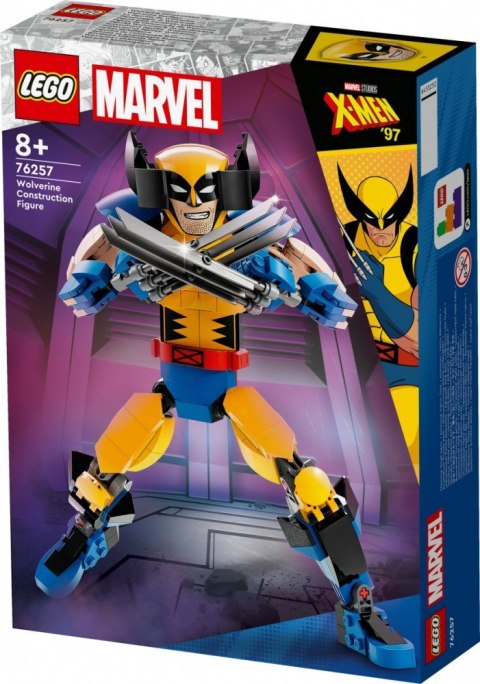 Klocki Super Heroes 76257 Marvel Figurka Wolverinea do zbudowania