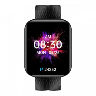 Smartwatch GRC Maxx Czarny stalowy