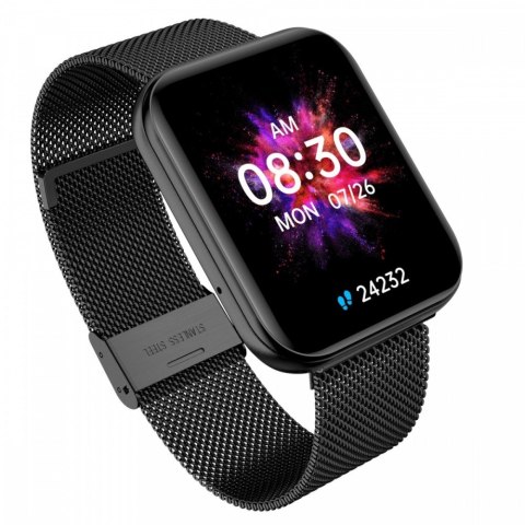 Smartwatch GRC Maxx Czarny stalowy