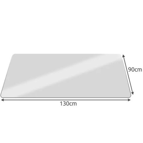 Mata ochronna pod krzesło 90x130cm RUHHY - mleczna Ruhhy Mata ochronna pod krzesło 90x130cm RUHHY - mleczna Ruhhy