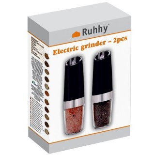 Młynek elektryczny grawitacyjny- 2szt. Ruhhy 19558 Ruhhy