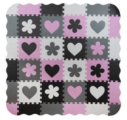 Puzzle piankowe 30x30cm 16el. P16134 Kruzzel Puzzle piankowe 30x30cm 16el. P16134 Kruzzel