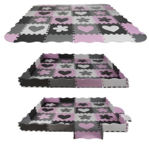 Puzzle piankowe 30x30cm 16el. P16134 Kruzzel Puzzle piankowe 30x30cm 16el. P16134 Kruzzel