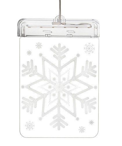 Witraż LED 3D- śnieżynka Malatec