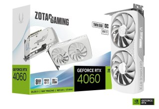 Karta graficzna GeForce RTX 4060 Twin Edge OC 8GB GDDR6 128bit biała