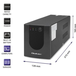 Zasilacz awaryjny UPS | Monolith | 2000VA | 1200W