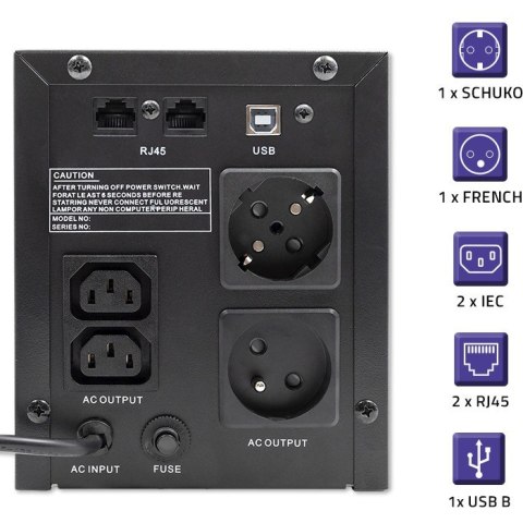 Zasilacz awaryjny UPS | Monolith | 2000VA | 1200W