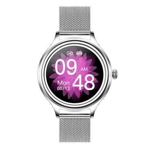 Smartwatch K3 1.09 cala 140 mAh srebrny