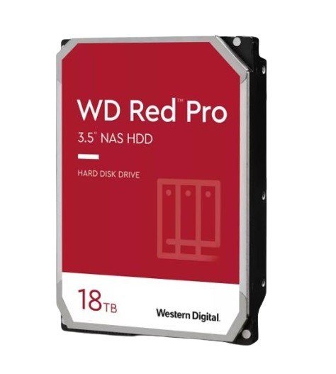 Dysk Red Pro 18TB 3.5 cala 512MB SATAIII/7200rpm