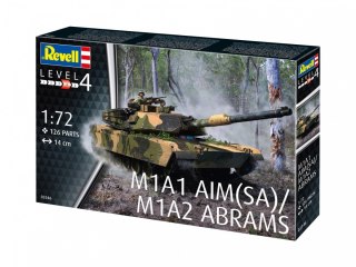 Model plastikowy M1A2 Abrams 1/72