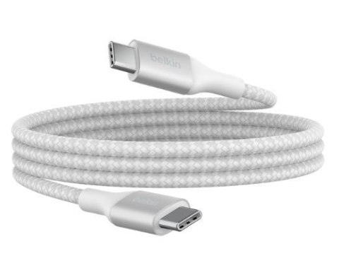 Kabel BoostCharge USB-C/USB-C 240W 1m biały