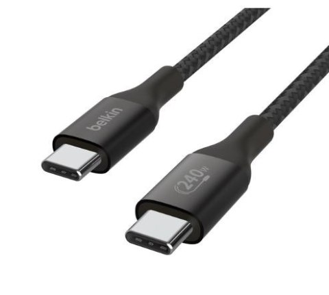 Kabel BoostCharge USB-C/USB-C 240W 1m czarny