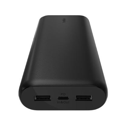 Powerbank BoostCharge 20k mAh 20w Compact 3 port czarny