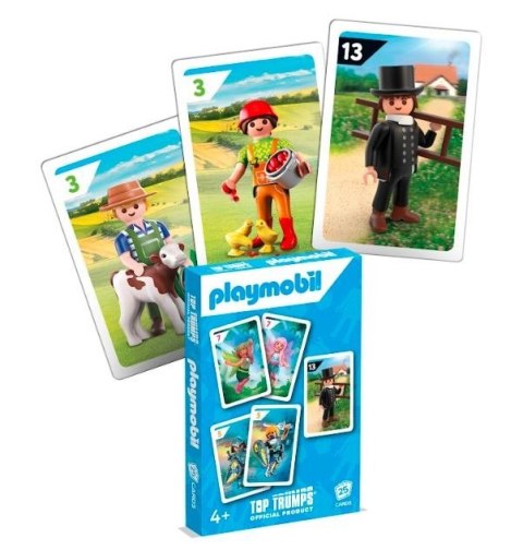 Gra Top Trumps Piotruś Playmobil