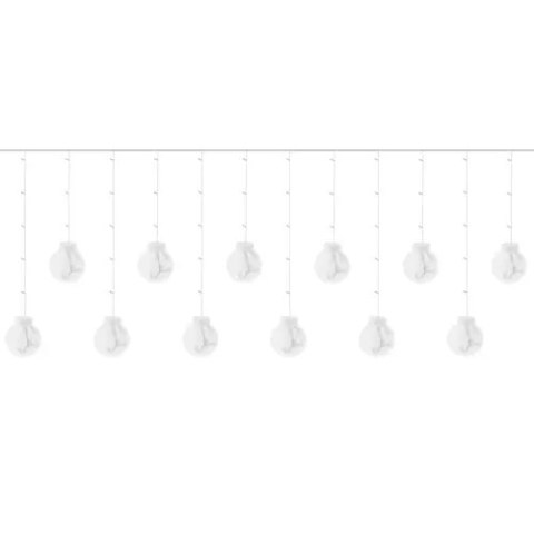 Kurtyna świetlna 108 LED USB multicolor KŚ19734 Iso Trade