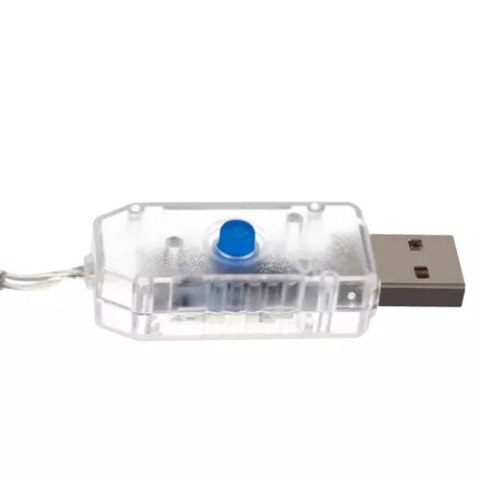 Kurtyna świetlna 136LED USB- multicolor KŚ19772 Iso Trade