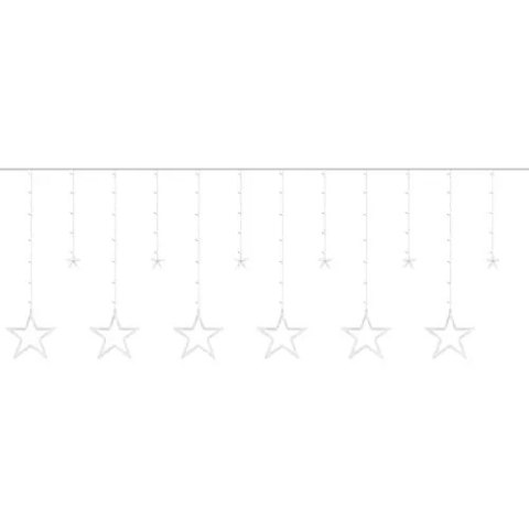 Kurtyna świetlna 138 LED USB- zimny biały KŚ19752 Iso Trade