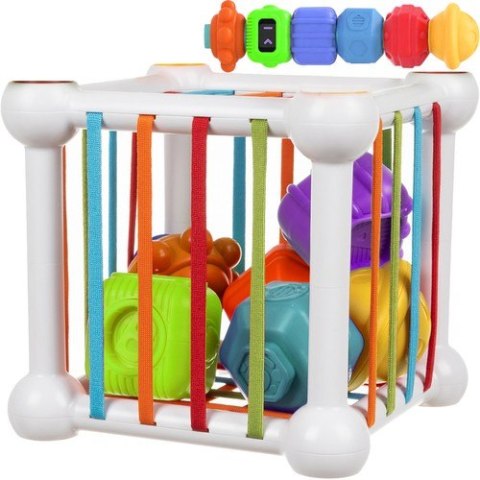 Sorter- kostka sensoryczna Kruzzel 20377 Kruzzel Sorter- kostka sensoryczna Kruzzel 20377 Kruzzel