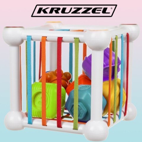 Sorter- kostka sensoryczna Kruzzel 20377 Kruzzel Sorter- kostka sensoryczna Kruzzel 20377 Kruzzel