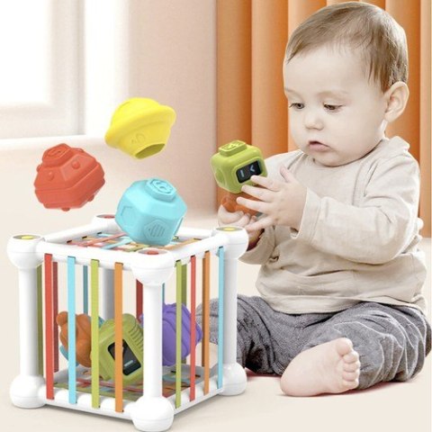 Sorter- kostka sensoryczna Kruzzel 20377 Kruzzel Sorter- kostka sensoryczna Kruzzel 20377 Kruzzel