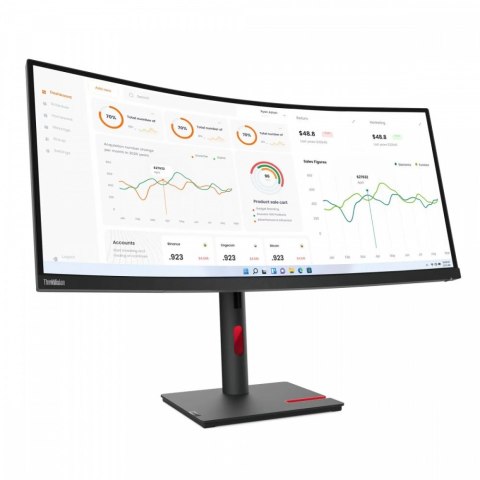 Monitor 34.0 ThinkVision T34w-30 WLED LCD 63D4ZAT1EU Monitor 34.0 ThinkVision T34w-30 WLED LCD 63D4ZAT1EU