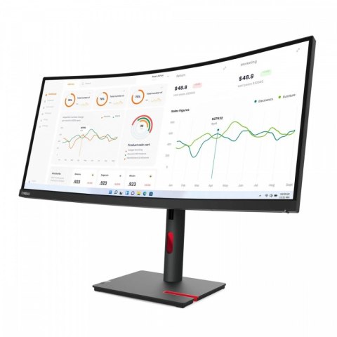 Monitor 34.0 ThinkVision T34w-30 WLED LCD 63D4ZAT1EU Monitor 34.0 ThinkVision T34w-30 WLED LCD 63D4ZAT1EU