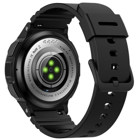 Smartwatch K6 1.3 cala 300 mAh czarny Smartwatch K6 1.3 cala 300 mAh czarny