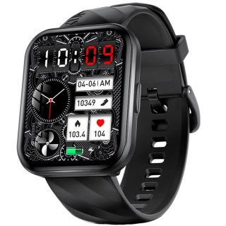 Smartwatch KU6 Meta 1.96 cala 260 mAh czarny