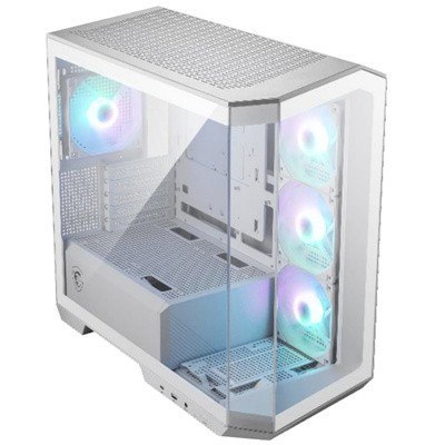 Obudowa MAG PANO M100R PZ WHITE TEMPERED GLASS USB