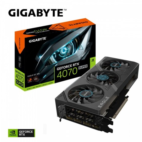 Karta graficzna RTX 4070 SUPER EAGLE OC 12G GDDR6X 192bit 3DP Karta graficzna RTX 4070 SUPER EAGLE OC 12G GDDR6X 192bit 3DP