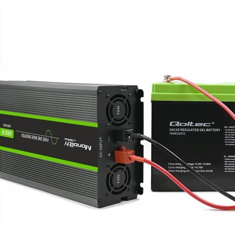 Przetwornica napięcia Monolith | 3000W | 6000W | 24V na 230V | Czysty Sinus | LCD