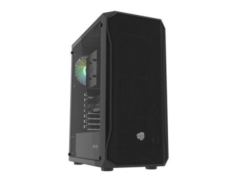 Obudowa Fury Shobo SH4 RGB Midi Tower z oknem Czarna