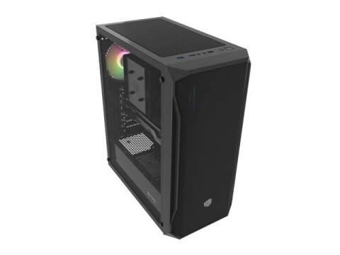 Obudowa Fury Shobo SH4 RGB Midi Tower z oknem Czarna