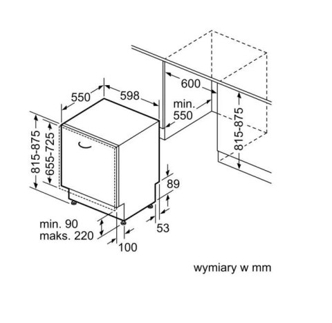 Zmywarka SN65YX00CE