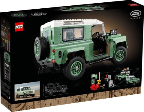 Klocki Icons 10317 Land Rover Classic Defender 90