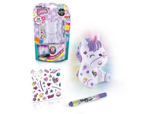 Zestaw Świecące Dekorożce - Zwierzaczki DIY, Unicorn sweet