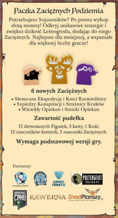 Gra ROOT: Paczka zaciężnych podziemia