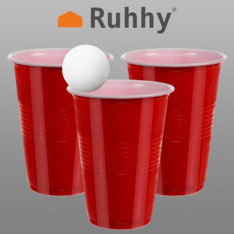 Gra Beer Pong- 50 kubeczków Ruhhy 21232 Ruhhy Gra Beer Pong- 50 kubeczków Ruhhy 21232 Ruhhy