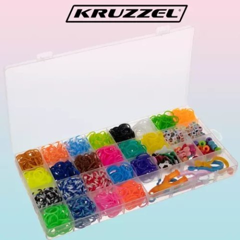 Gumki do robienia bransoletek DIY 18273 Kruzzel