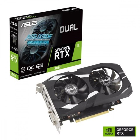 Karta graficzna GeForce RTX 3050 DUAL OC 6GB GDDR6 96bit DP/HDMI