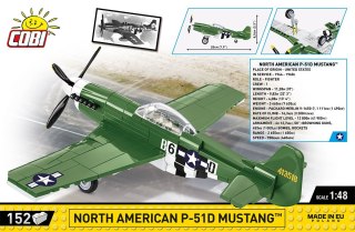 Klocki P-51D Mustang