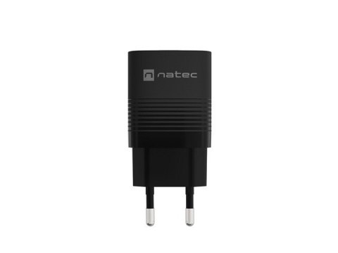 Ładowarka sieciowa Ribera GAN 1X USB-A + 1X USB-C 30W Czarna