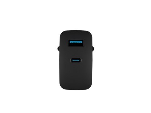 Ładowarka sieciowa Ribera GAN 1X USB-A + 1X USB-C 45W Czarna