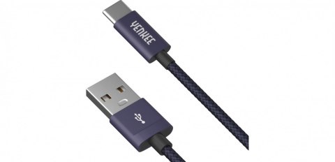 Kabel USB A 2.0 / USB C transfer danych 480Mb/s /3A