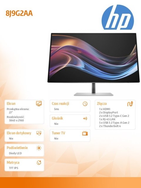 Monitor S7 Pro 727pk 4K TB4 8J9G2AA